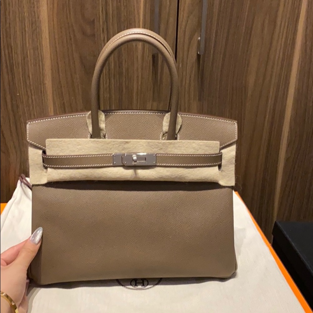 Just sharing! Hermès etoupe Epsom 30